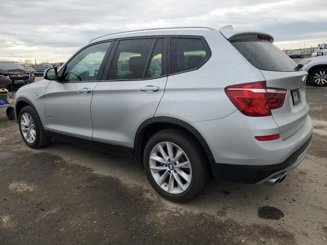 5UXWZ7C31H0V87124 - 2017 BMW X3 SDRIVE28I SILVER photo 2