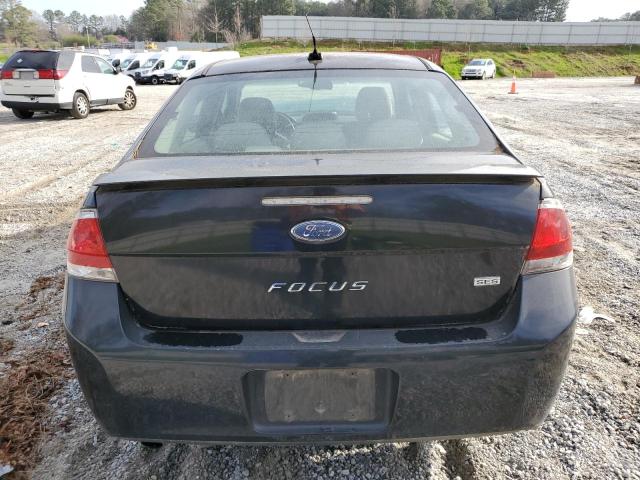 1FAHP3GN4BW153794 - 2011 FORD FOCUS SES BLACK photo 6