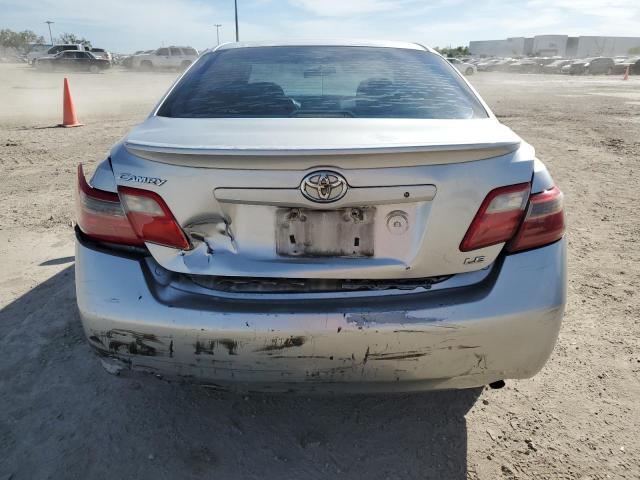 4T1BE46K57U572657 - 2007 TOYOTA CAMRY CE SILVER photo 6