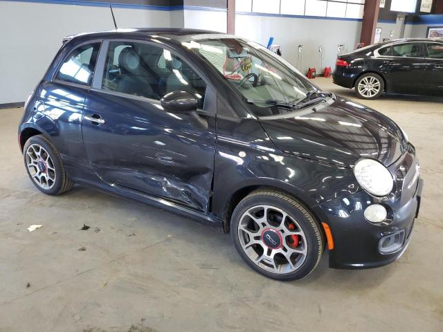 3C3CFFBR0CT340111 - 2012 FIAT 500 SPORT BLACK photo 4