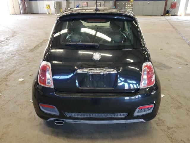 3C3CFFBR0CT340111 - 2012 FIAT 500 SPORT BLACK photo 6