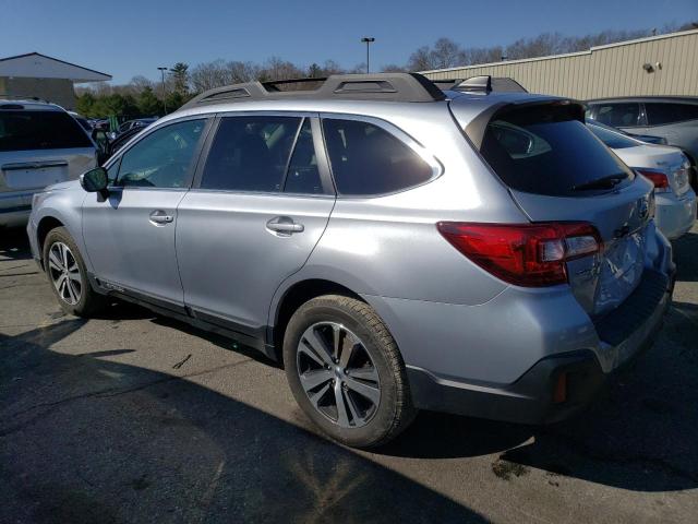 4S4BSANC1K3302261 - 2019 SUBARU OUTBACK 2.5I LIMITED SILVER photo 2