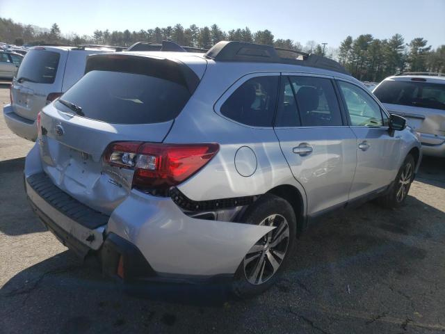 4S4BSANC1K3302261 - 2019 SUBARU OUTBACK 2.5I LIMITED SILVER photo 3