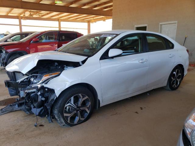 3KPF24AD3ME395687 - 2021 KIA FORTE FE WHITE photo 1