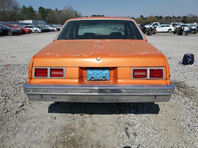 1X69U8T155421 - 1978 CHEVROLET NOVA ORANGE photo 6