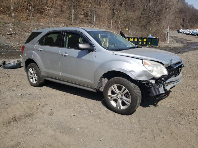 2GNALBEC3B1220967 - 2011 CHEVROLET EQUINOX LS SILVER photo 4