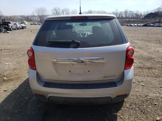 2GNALBEC3B1220967 - 2011 CHEVROLET EQUINOX LS SILVER photo 6