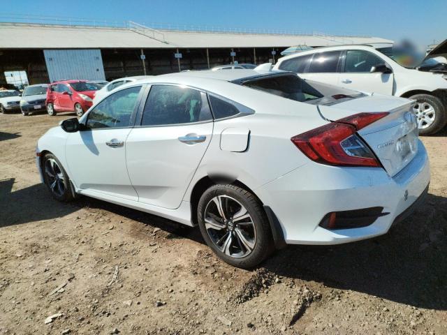 19XFC1F98GE039336 - 2016 HONDA CIVIC TOURING WHITE photo 2