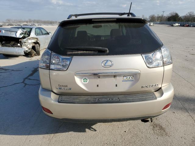 2T2GK31U37C003403 - 2007 LEXUS RX 350 BEIGE photo 6