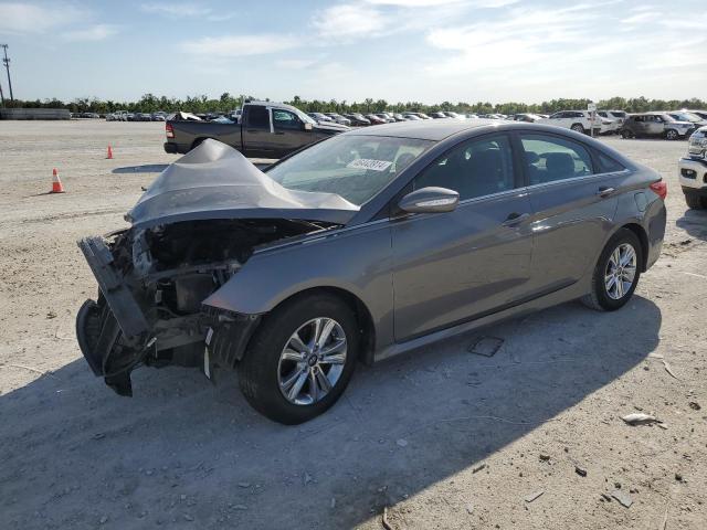 5NPEB4AC0EH911259 - 2014 HYUNDAI SONATA GLS GRAY photo 1