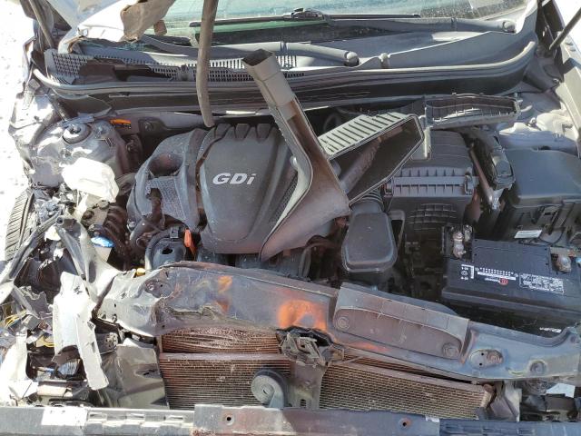 5NPEB4AC0EH911259 - 2014 HYUNDAI SONATA GLS GRAY photo 11