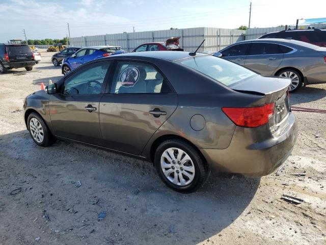 KNAFU4A24A5224220 - 2010 KIA FORTE EX GRAY photo 2