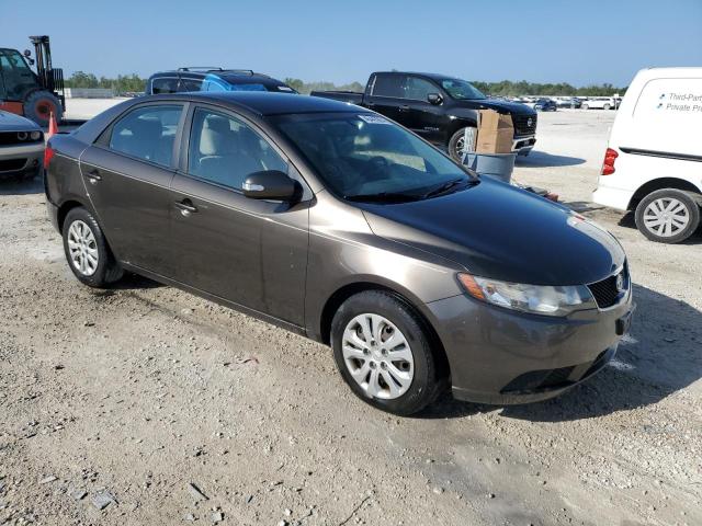 KNAFU4A24A5224220 - 2010 KIA FORTE EX GRAY photo 4