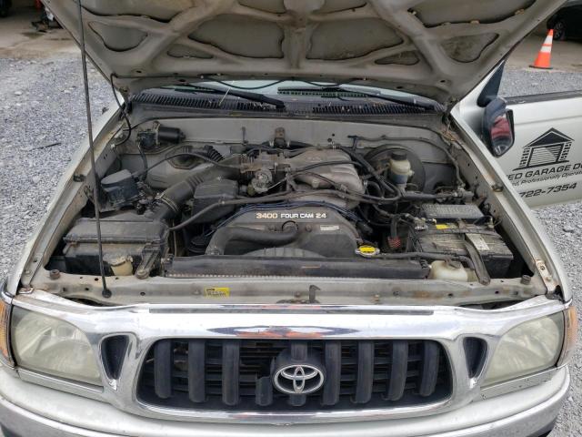 5TEGN92N82Z116711 - 2002 TOYOTA TACOMA DOUBLE CAB PRERUNNER SILVER photo 11