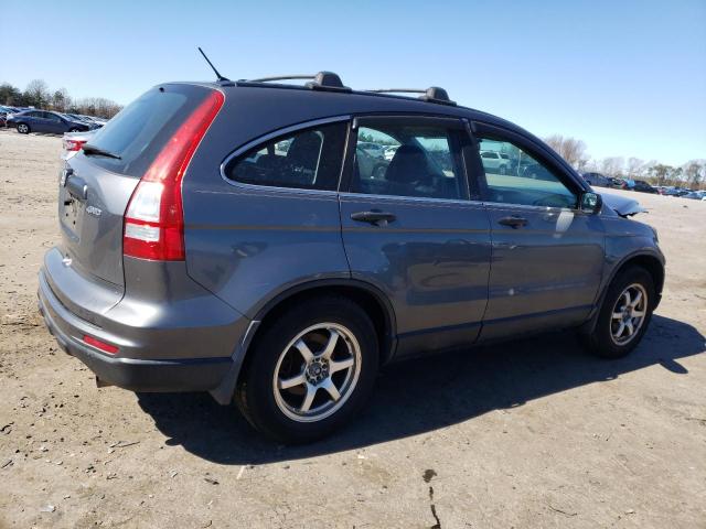 5J6RE4H30AL035954 - 2010 HONDA CR-V LX GRAY photo 3