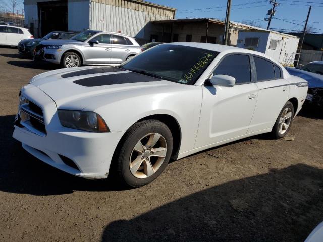 2B3CL3CG0BH608115 - 2011 DODGE CHARGER WHITE photo 1