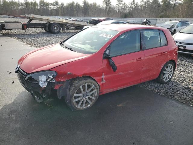 WVWNM7AJ9CW332286 - 2012 VOLKSWAGEN GOLF RED photo 1