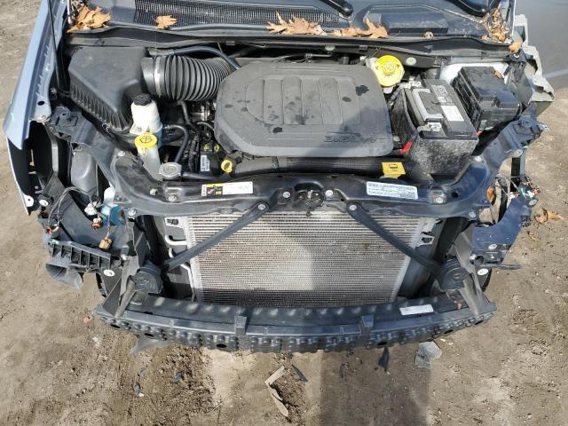 2C4RDGCG3LR153768 - 2020 DODGE GRAND CARA SXT SILVER photo 11