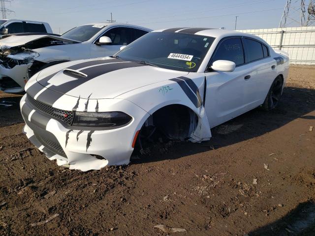 2C3CDXCT0KH523120 - 2019 DODGE CHARGER R/T WHITE photo 1