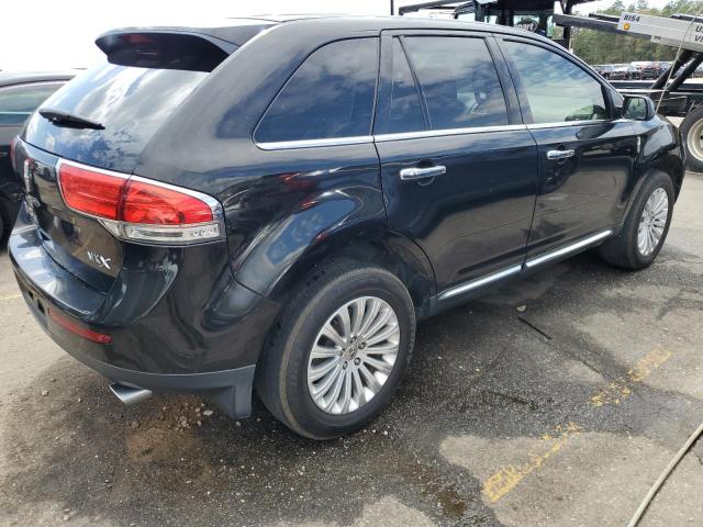 2LMDJ6JK7CBL18377 - 2012 LINCOLN MKX BLACK photo 3