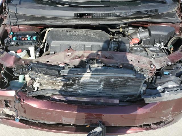 5FNRL5H34GB061566 - 2016 HONDA ODYSSEY SE MAROON photo 11