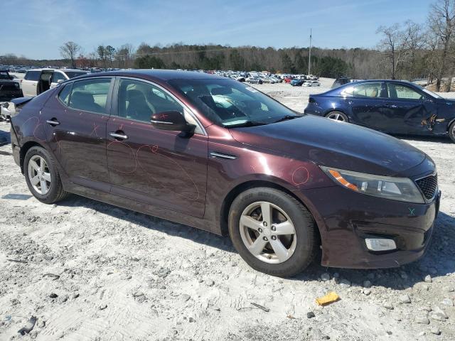 5XXGM4A72EG262470 - 2014 KIA OPTIMA LX PURPLE photo 4