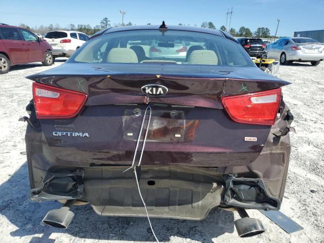 5XXGM4A72EG262470 - 2014 KIA OPTIMA LX PURPLE photo 6