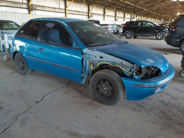 2C1MR2296V6749914 - 1997 GEO METRO LSI TEAL photo 4