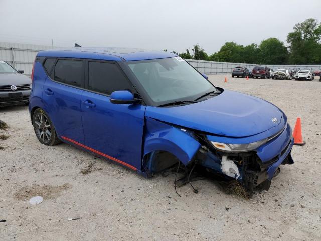 KNDJ63AU3M7781700 - 2021 KIA SOUL GT LINE BLUE photo 4