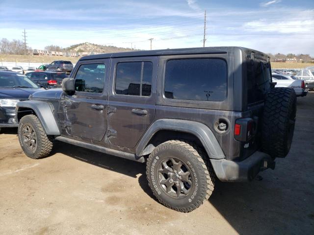 1C4HJXDN9LW188792 - 2020 JEEP WRANGLER U SPORT GRAY photo 2