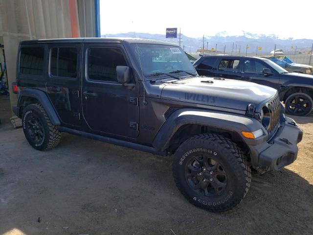 1C4HJXDN9LW188792 - 2020 JEEP WRANGLER U SPORT GRAY photo 4