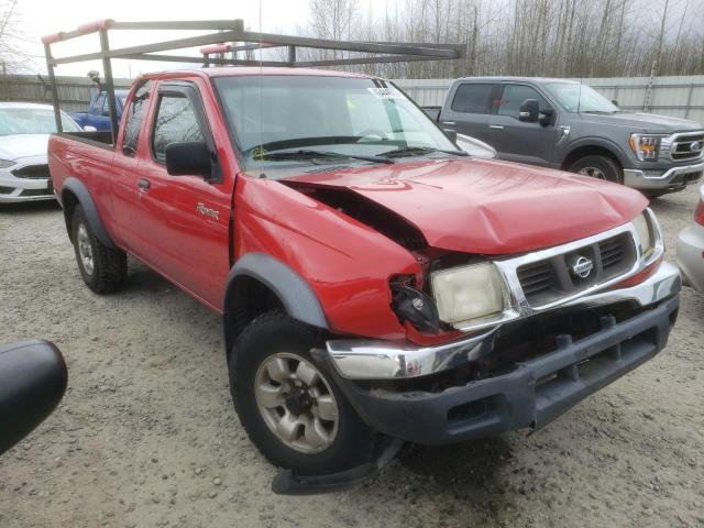 1N6ED26Y0YC320591 - 2000 NISSAN FRONTIER KING CAB XE RED photo 4