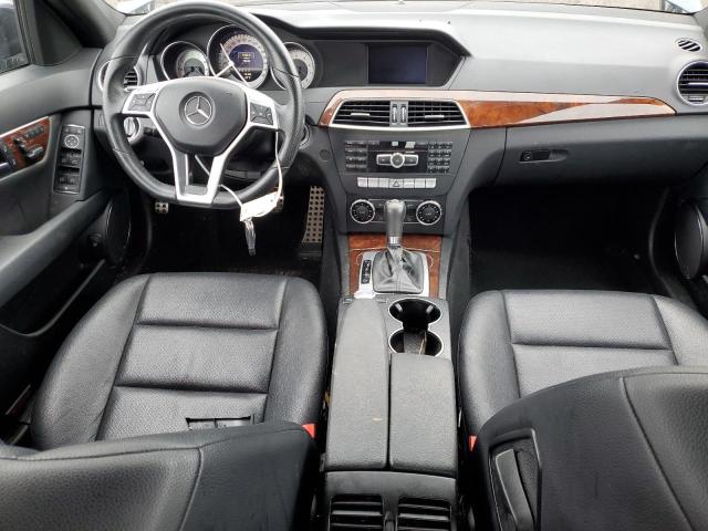 WDDGF8AB3DR254336 - 2013 MERCEDES-BENZ C 300 4MATIC GRAY photo 8