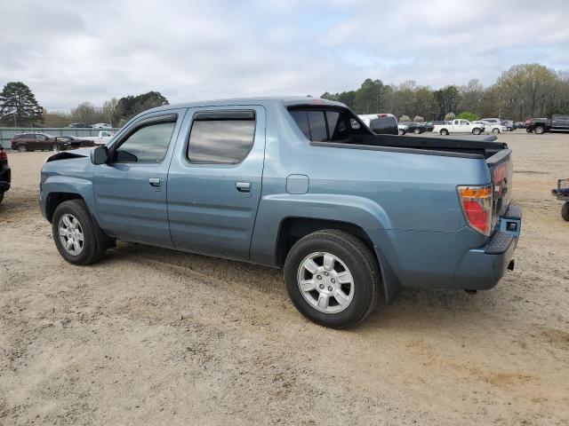 2HJYK16586H550634 - 2006 HONDA RIDGELINE RTL BLUE photo 2