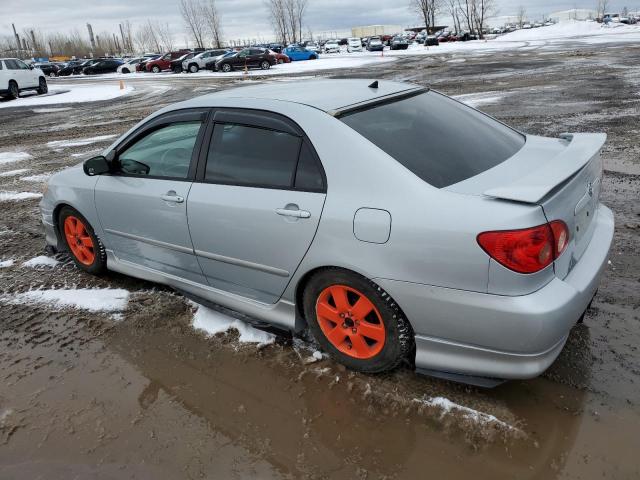 2T1BR32E87C815118 - 2007 TOYOTA COROLLA CE SILVER photo 2