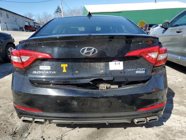 5NPE34AB9FH256363 - 2015 HYUNDAI SONATA SPORT BLACK photo 6