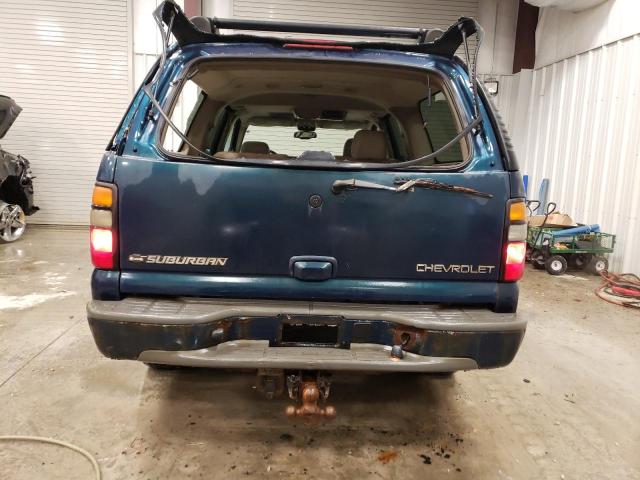 3GNFK16Z85G231075 - 2005 CHEVROLET SUBURBAN K1500 BLUE photo 6