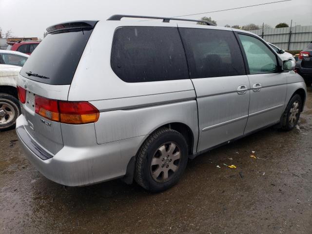 5FNRL18004B064619 - 2004 HONDA ODYSSEY EXL SILVER photo 3