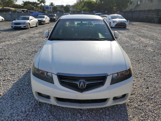 JH4CL96925C027221 - 2005 ACURA TSX WHITE photo 5