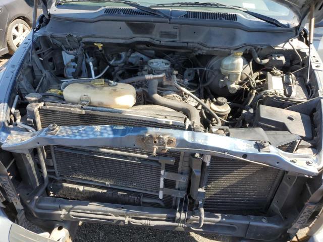 3D7HU18Z12G138926 - 2002 DODGE RAM 1500 GRAY photo 11