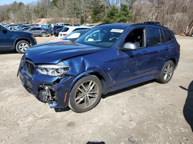 5UXTS3C57J0Y94076 - 2018 BMW X3 XDRIVEM40I BLUE photo 1