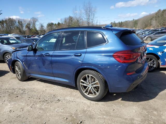 5UXTS3C57J0Y94076 - 2018 BMW X3 XDRIVEM40I BLUE photo 2