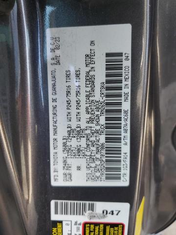 3TYRX5GN3PT077006 - 2023 TOYOTA TACOMA ACCESS CAB შავი ფოტო 13