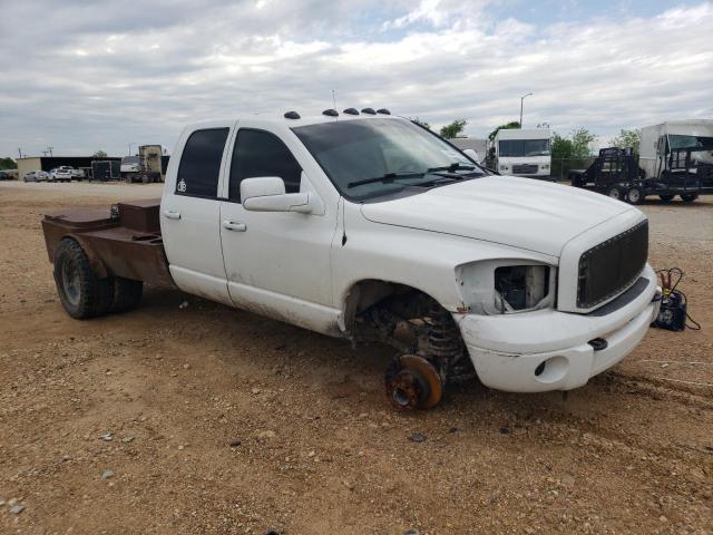 3D7MX48L59G524214 - 2009 DODGE RAM 3500 WHITE photo 4