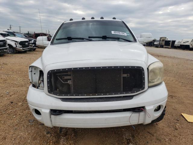 3D7MX48L59G524214 - 2009 DODGE RAM 3500 WHITE photo 5