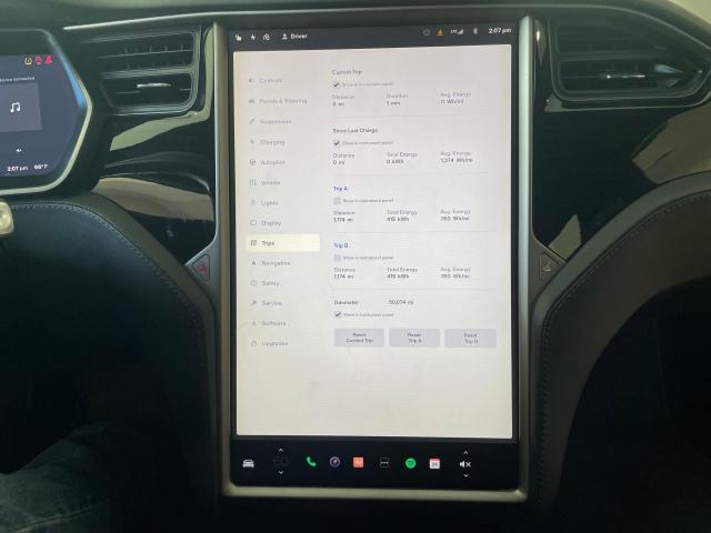 5YJSA1E23JF281655 - 2018 TESLA MODEL S Մոխրագույն լուսանկար 8