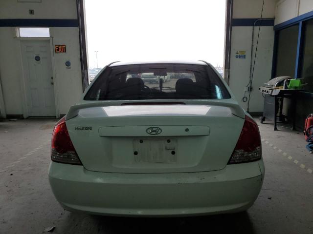 KMHDN46D96U362829 - 2006 HYUNDAI ELANTRA GLS WHITE photo 6