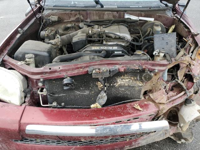 5TBRN34163S381618 - 2003 TOYOTA TUNDRA ACCESS CAB SR5 RED photo 11