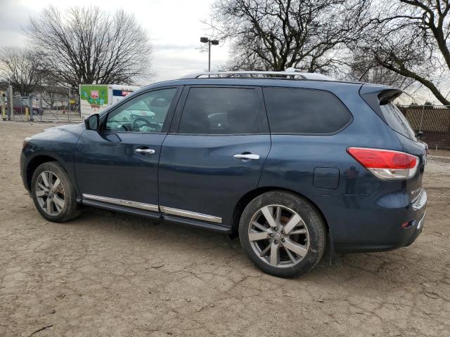 5N1AR2MM6FC686227 - 2015 NISSAN PATHFINDER S 蓝色 照片 2