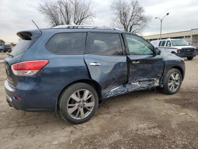 5N1AR2MM6FC686227 - 2015 NISSAN PATHFINDER S 蓝色 照片 3
